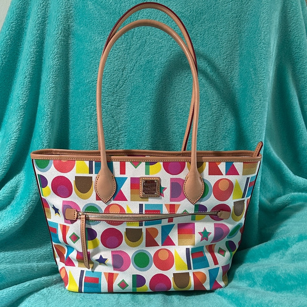 Dooney & Bourke Multicolor Graphic Tote